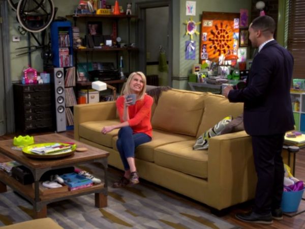 Riley Perrin's Floral Oxfords on Baby Daddy