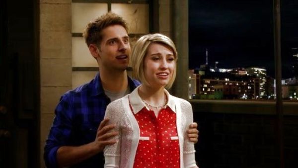Riley Perrin's Polka Dot Racerback Shirt on Baby Daddy