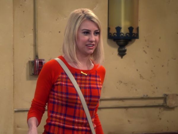 Riley Perrin's Red Plaid Sweater on Baby Daddy