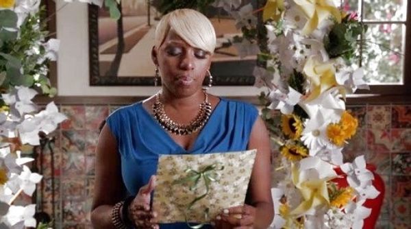 Rocky's Sleeveless Cowl Neck Dress on The New Normal