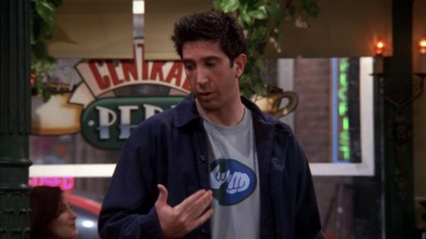Ross Geller's Grey T-Shirt - Friends