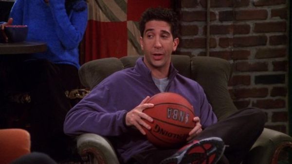 Ross Geller's NBA Street Outdoor Basketball - Friends