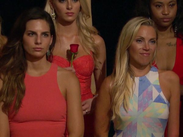 Sarah Herron's Geometric Dress on Bachelor in Paradise