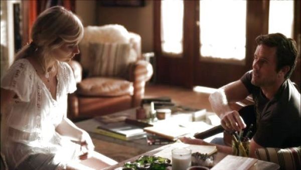 Scarlett O'connor's Lacy Cutoff Shorts on Nashville