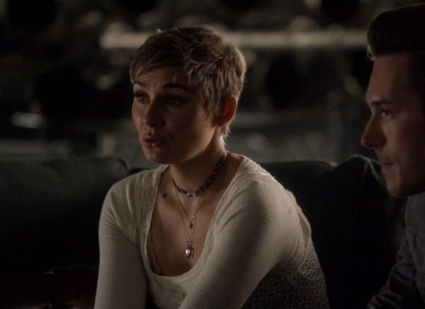 Scarlett O'connor's Newbie Thermal Top with Crochet Cuff Detail on Nashville