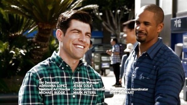 Schmidt 's 'Barrington' Standard Fit Sport Shirt on New Girl