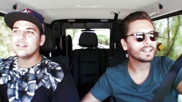 Scott Disick's Round 47 Sunglasses on Keeping Up With The Kardashians