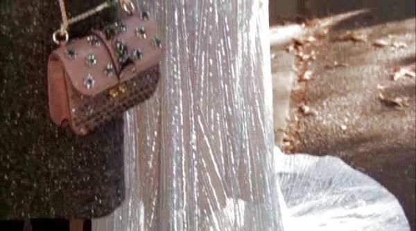 Serena Van Der Woodsen's Glam Lock Crystal Bag on Gossip Girl