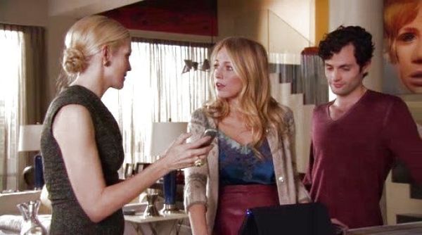 Serena Van Der Woodsen's Saran Chemise Style T48002 on Gossip Girl