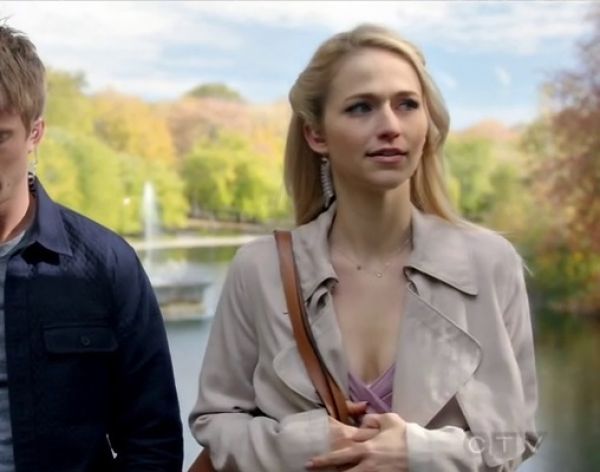 Shelby Wyatt's lawson Trench Coat on Quantico