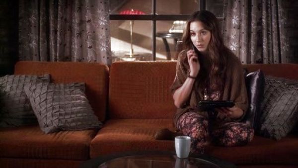 Spencer Hastings's Dolman Sleeve Cardigan on Pretty Little Liars