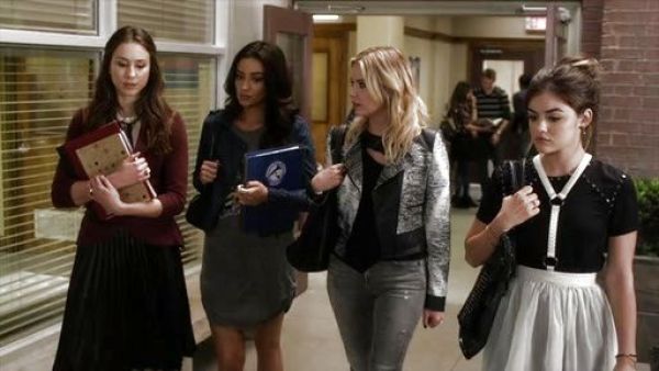 Hanna Marin's Jimmy Moto Jacket on Pretty Little Liars