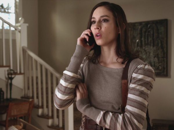 Spencer Hastings's 'Natalie' Stripe Sweater on Pretty Little Liars