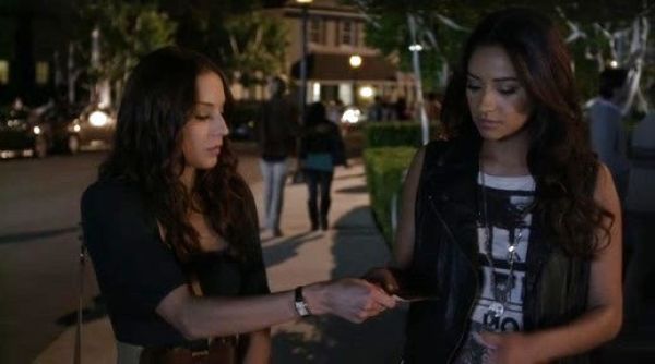 Spencer Hastings's Popcorn Ponte Knit Dress on Pretty Little Liars