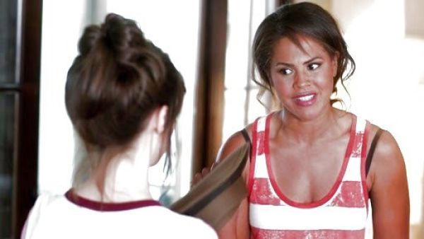 Stephie's The Athletic Striped Tank on A to Z