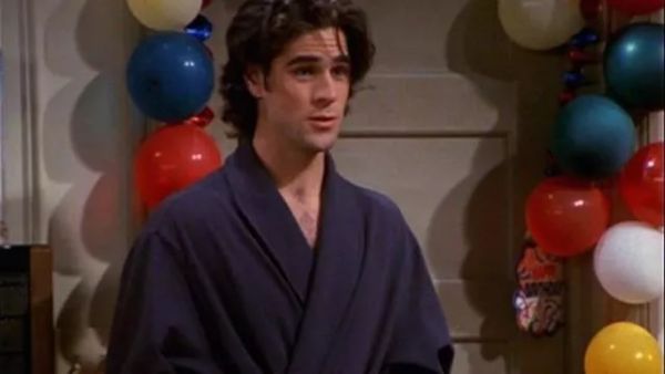 Tag Jones's Blue French Terry Robe - Friends