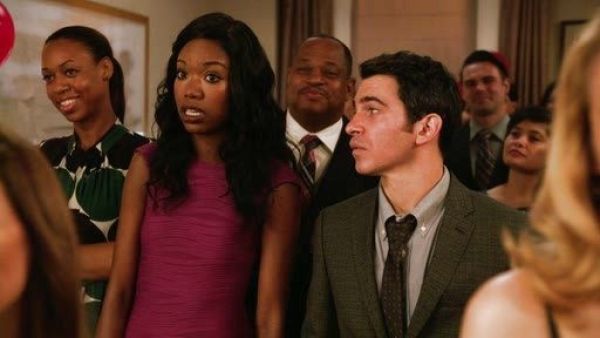 Tamra Webb's Snake Charmer Reversible Dress on The Mindy Project