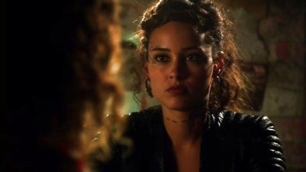 Teri's Marin Leather Biker Jacket on Star Crossed