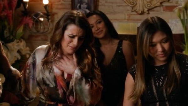 Tina Cohen Chang's Cutwork Collection Dress on Glee