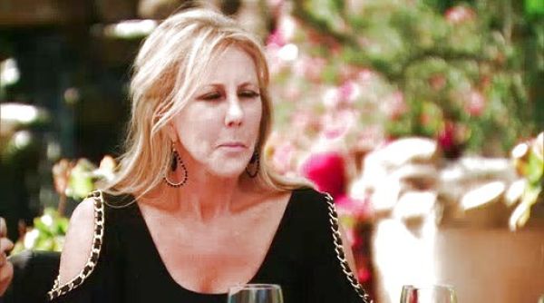 Vicki Gunvalson's Boby Black Embellished Open Shoulder on The Real Housewives of Orange County