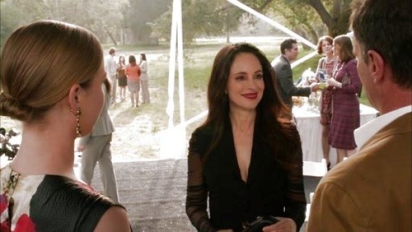 Victoria Grayson's Classic Blazer with sheer details on Revenge