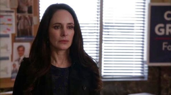 Victoria Grayson's Double breasted trench coat on Revenge