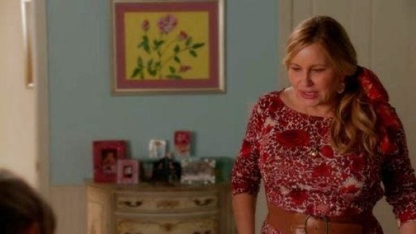 Whitney S. Pierce's Ria Floral-Print Boat-Neck Sheath Dress on Glee