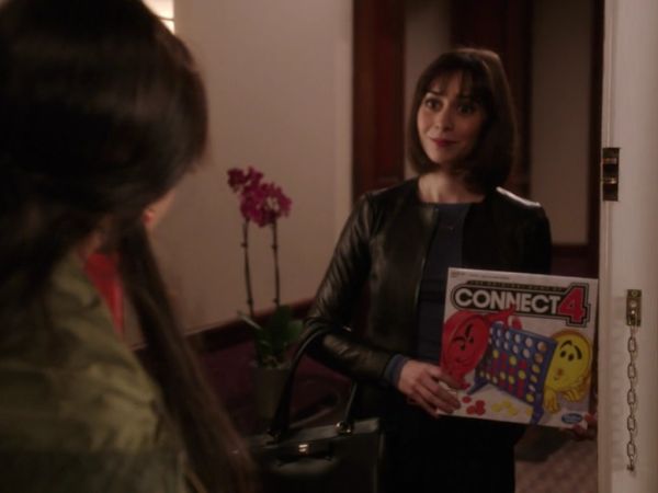 Whitney's Tailored Leather Jacket on The Mindy Project