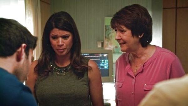 Xiomara Villanueva's Embellished Neck Jersey Tank on Jane the Virgin