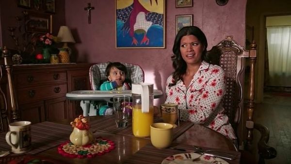 Xiomara Villanueva's Piped Pajama Set on Jane the Virgin