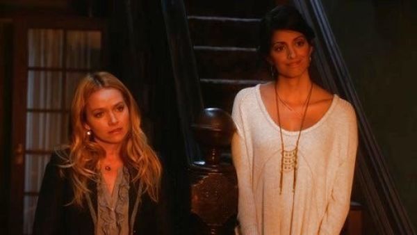 Zara Sandhu's Drippy Thermal Sunset Park Top on Weird Loners