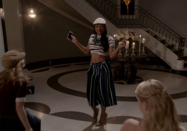 Zayday Williams's Addie Pumps on Scream Queens