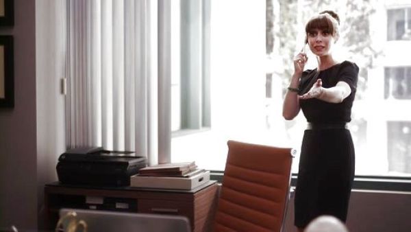 Zelda Vasco's Textured Woven Fabric Dress on A to Z