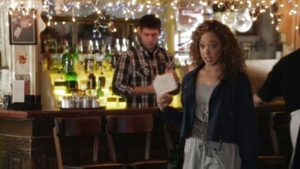 Zoey Dalton's Peace Eagle Corey Football Tee on Nashville