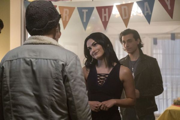 Veronica Lodge's Lace-Up Crop Top