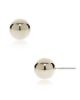 10mm Silver Ball Stud Earrings