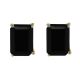14k Yellow Gold Black Onyx Stud Earrings