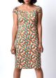 1950s Pineapple Tiki Dolores Wiggle Dress