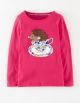 Story Book Appliqué Long Sleeve Tee