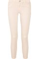 835 Cropped Mid-Rise Capri Jeans in Baby Pink