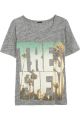 Très Bien Linen-Jersey T-Shirt