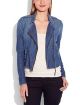 Addisyn Denim Moto Jacket