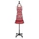 Adult Holiday Icons Apron in Red/White