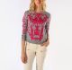 Akker Neon Pink Tiger Sweater