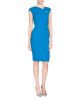 Barkis Wool Crepe Sheath Dress, Azure