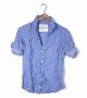 Barry Shirt in Blue Floral Linen