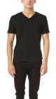 Basic Slub V neck T-Shirt