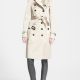 Belted Sateen Trench Coat