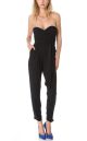 black sleeveless jumpsuit