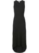 Black stretch cotton 'Blouson' tank dress from James Perse.
